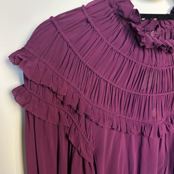 NWT Farm Rio Peplum Ruffle Top - Picture 5 of 7